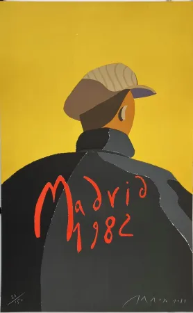 石版画 Arroyo - Madrid 