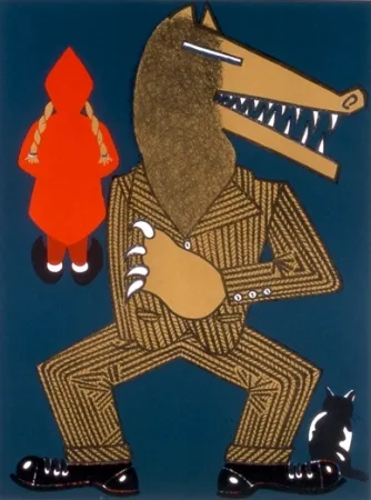 石版画 Arroyo - Petit chaperon rouge