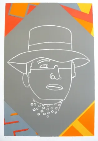 石版画 Arroyo - Portrait