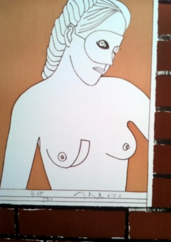 石版画 Arroyo - S/T