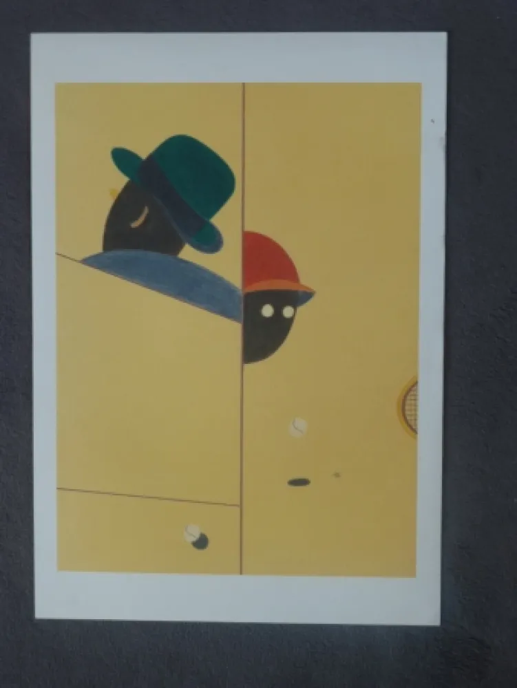 石版画 Arroyo - Tennis