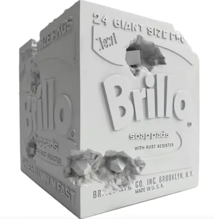 复数作品 Arsham - Eroded Brillo Box Figure