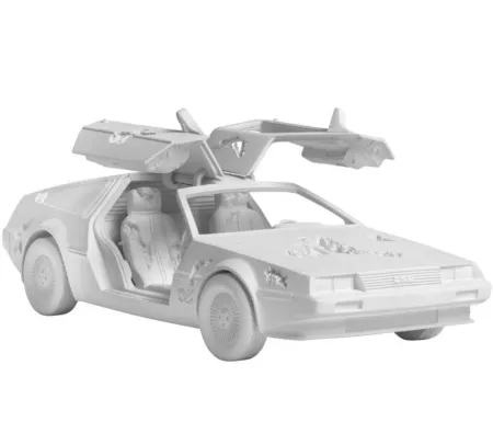 复数作品 Arsham - Eroded Delorean (white)
