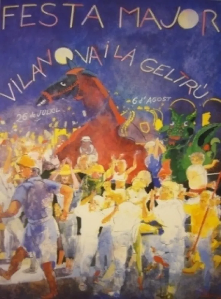 石版画 Artigau - Sans titre 2