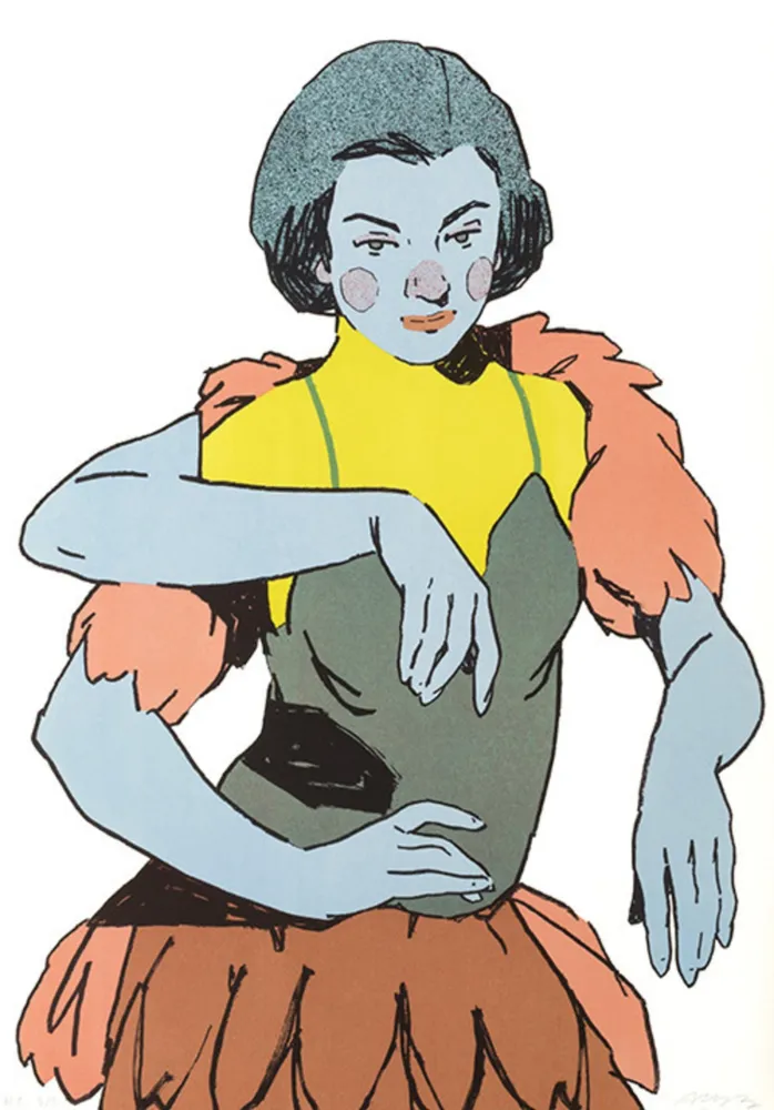 石版画 Aryz - El festejo-2