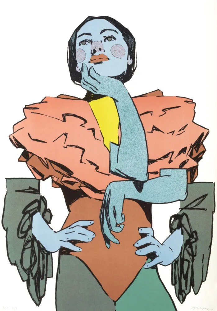 石版画 Aryz - El festejo-5