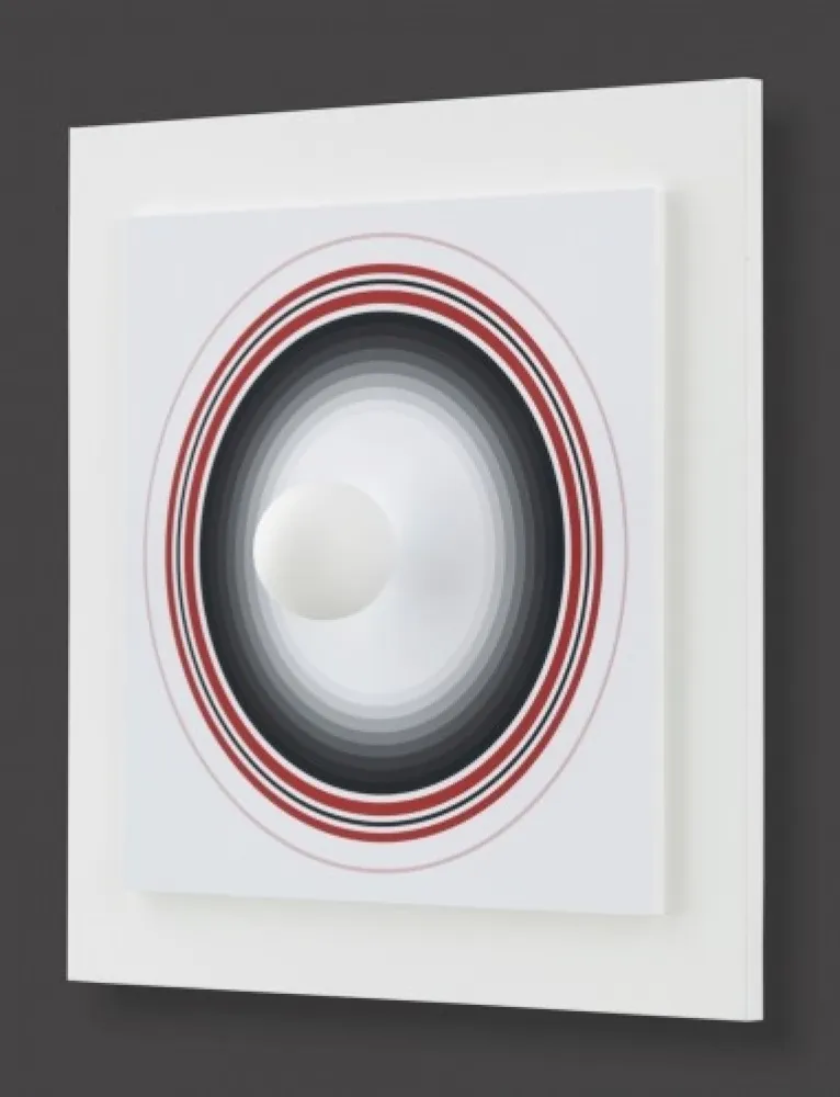 单版画 Asis - Asistype 1 - boule sur cercle