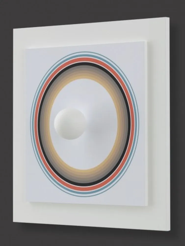 单版画 Asis - Asistype 10 - boule sur cercle