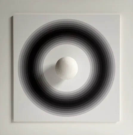 单版画 Asis - Asistype 11 – boule sur cercle