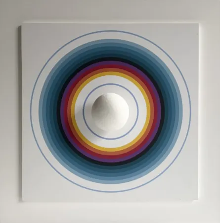 单版画 Asis - Asistype 13 – boule sur cercle