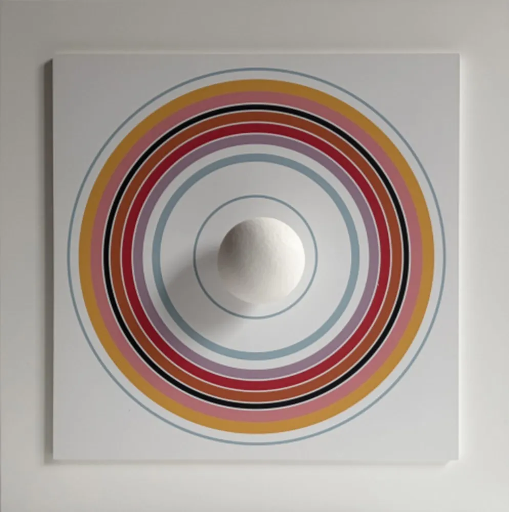 单版画 Asis - Asistype 20 – boule sur cercle