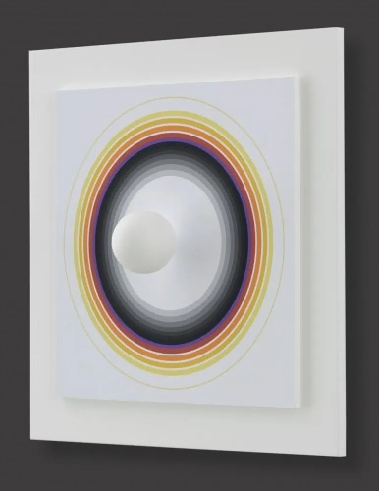 单版画 Asis - Asistype 8 - boule sur cercle