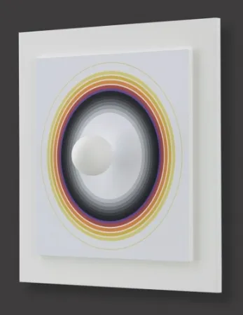 单版画 Asis - Asistype 8 - boule sur cercle