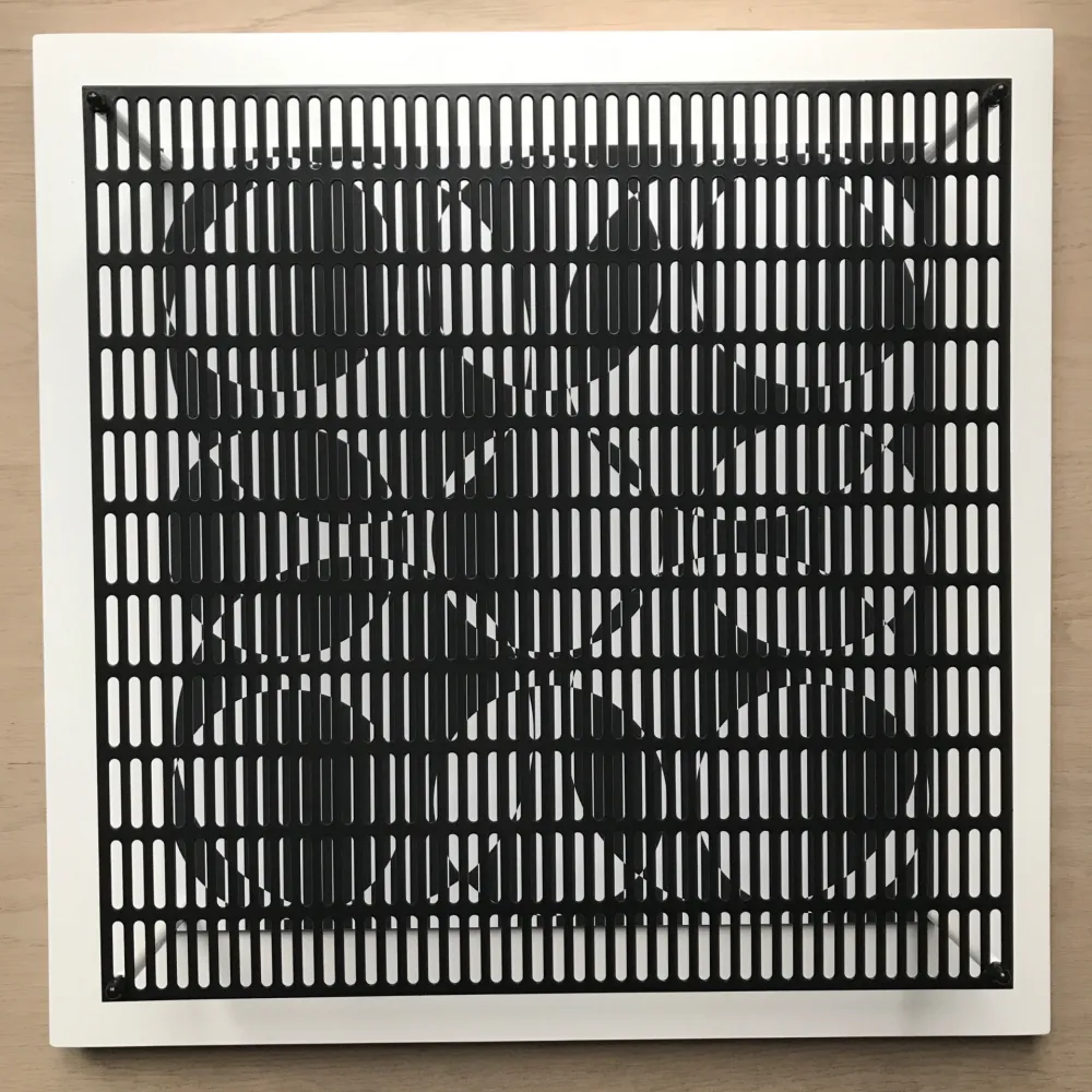 复数作品 Asis - Vibration 9 petits et 4 grands cercles