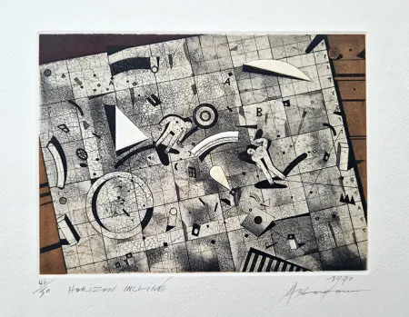 蚀刻飞尘法 Assadour - Horizon incliné