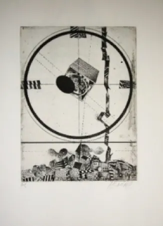 干刻版画 Assadour - Sans titre