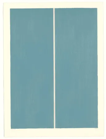 石版画 Asse - Ligne rouge I