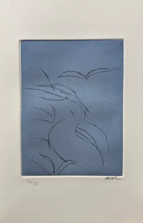 插图书 Asse - Notes sur Thème. 9 pointes sèches. 