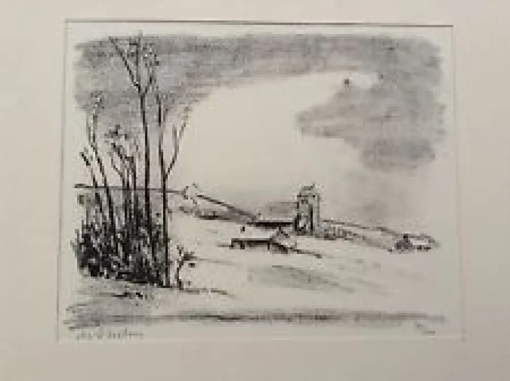 版画 Asselin - Maurice Asselin.  Dix estampes originales.