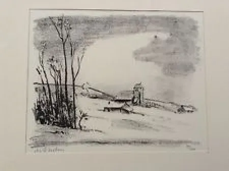 版画 Asselin - Maurice Asselin.  Dix estampes originales.