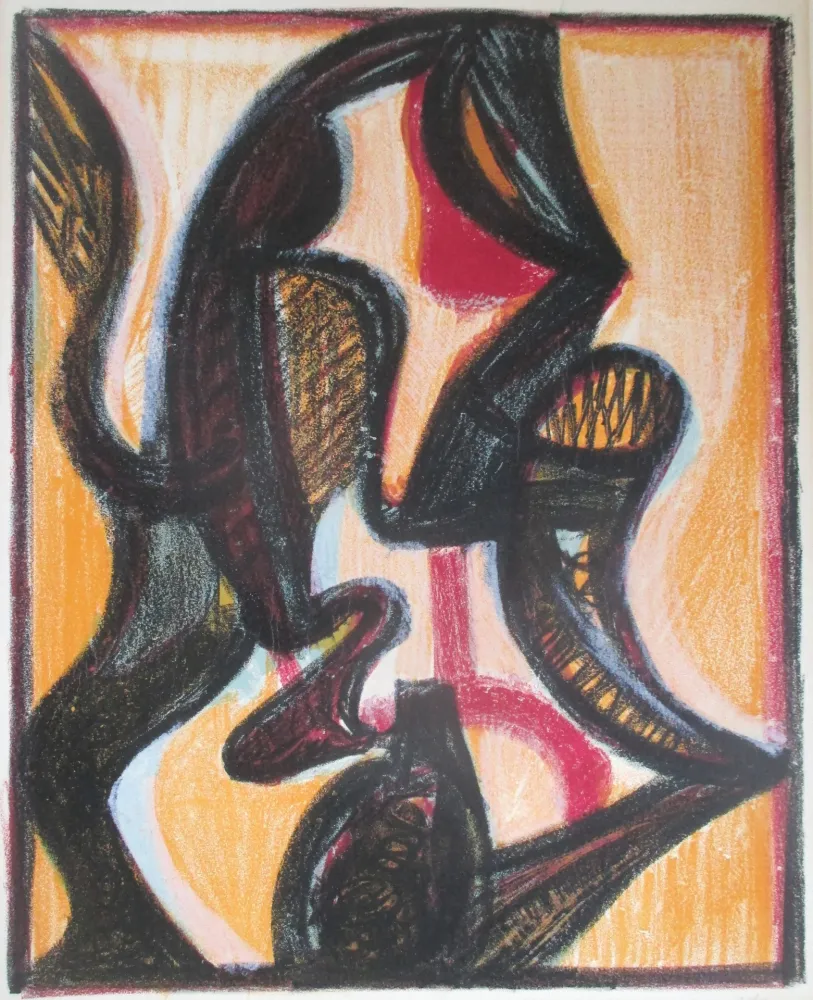 石版画 Atlan - Orient