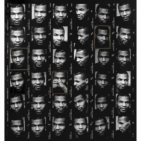 摄影 Aujard - Mike Tyson / Planche Contact