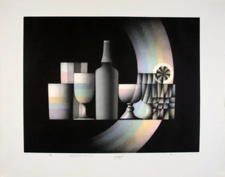 美柔汀铜版画 Avati - Cocktails pour deux