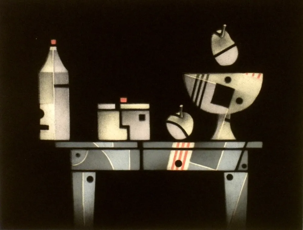 美柔汀铜版画 Avati - La boite a bisquits