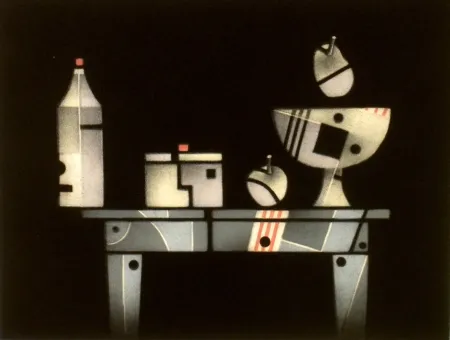 美柔汀铜版画 Avati - La boite a bisquits