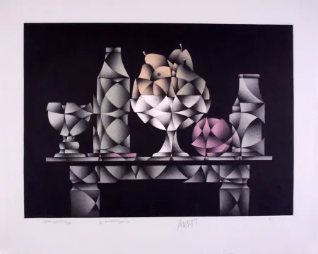 美柔汀铜版画 Avati - La Maubeugeoise