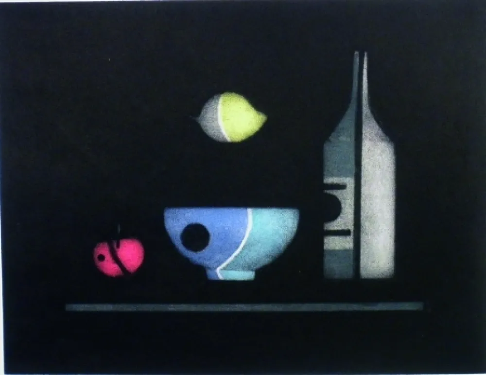 美柔汀铜版画 Avati - L'api d'appius