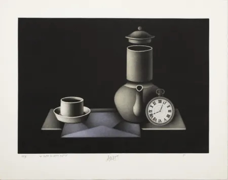 蚀刻版画 Avati - Le carte du petit Martin