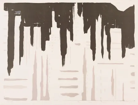 石版画 Avril - HK - Skyline