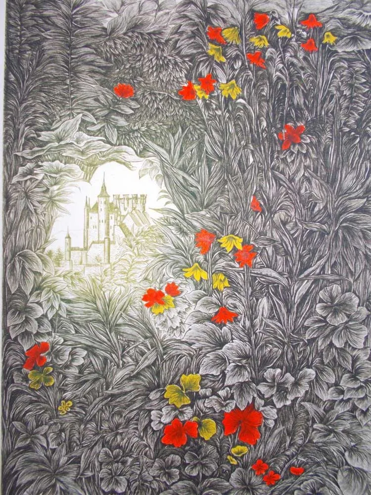 石版画 Ayuso - El Alcazar