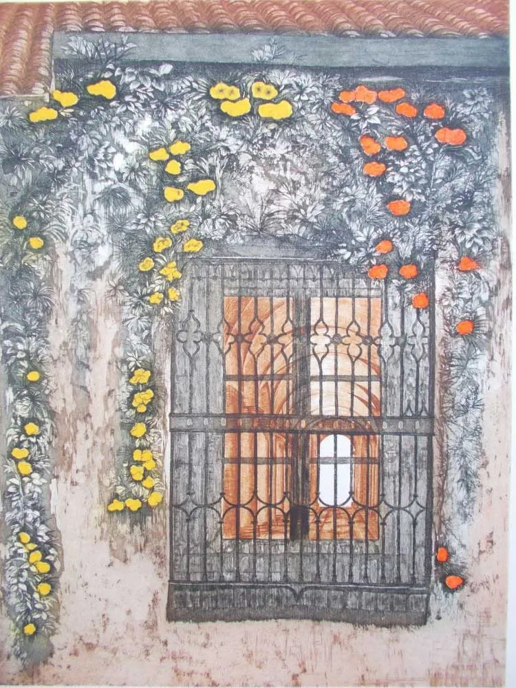 石版画 Ayuso - La Cancela