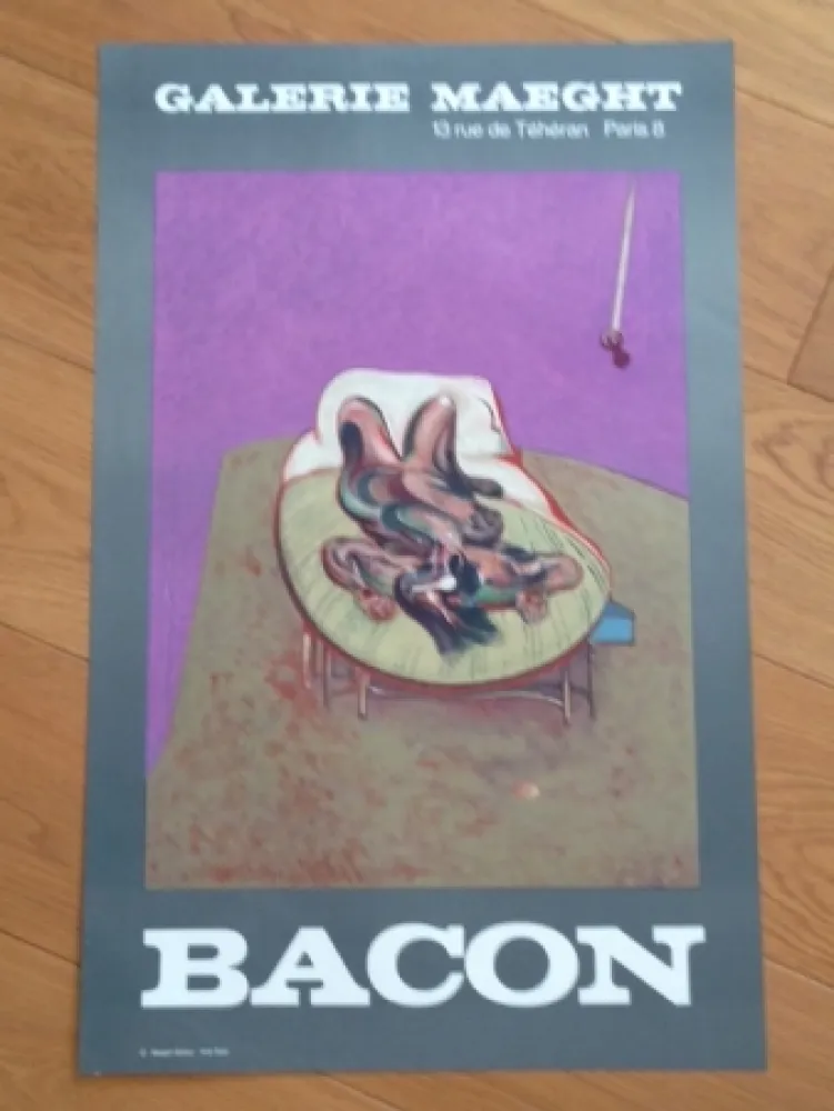 海报 Bacon - Affiche Galerie Maeght