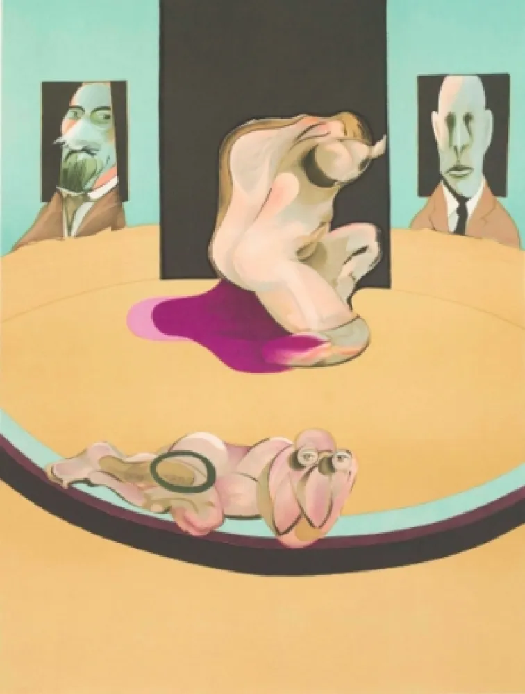 石版画 Bacon - Affiche pour  le Metropolitan Museum of Art, Ny