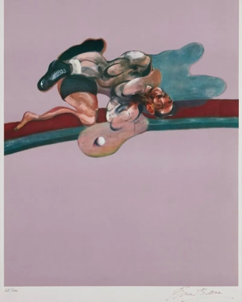 胶版印刷 Bacon - In memory of George Dyer