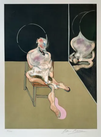 飞尘腐蚀法 Bacon - Seated Figure