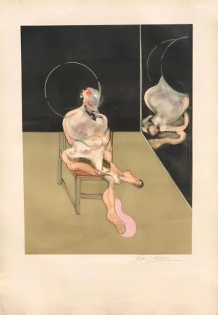 蚀刻版画 Bacon - Seated Figure