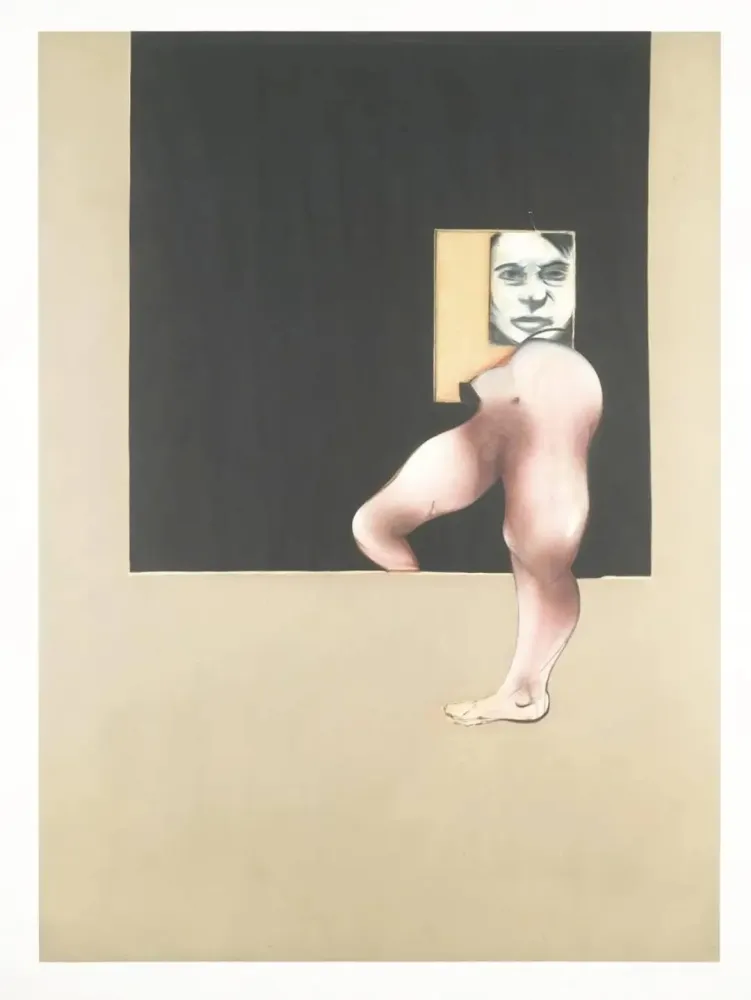 飞尘腐蚀法 Bacon - Triptych 1991 