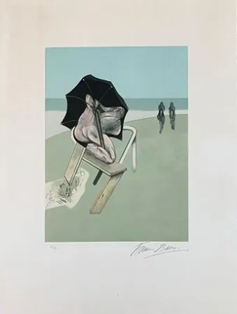 蚀刻飞尘法 Bacon - Triptych - Panel 1