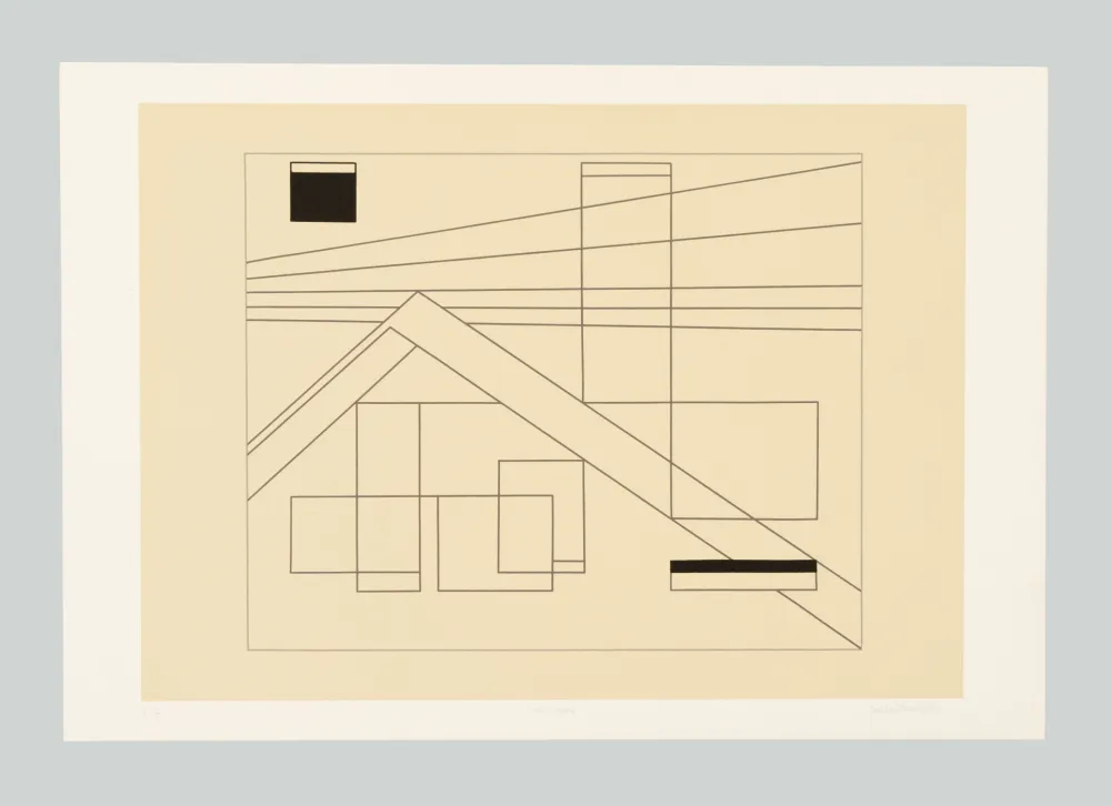 丝网印刷 Badiali - Composizione (tavola 4)