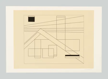 丝网印刷 Badiali - Composizione (tavola 4)