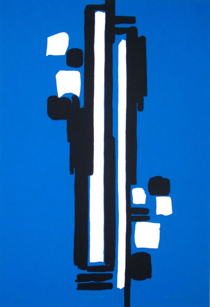 丝网印刷 Badiali - Composizione (tavola 7)