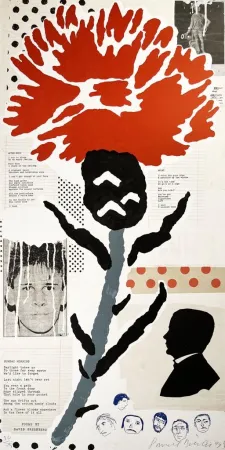 石版画 Baechler - Thistle