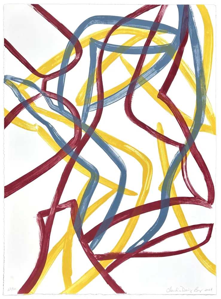 石版画 Baez - Sans titre