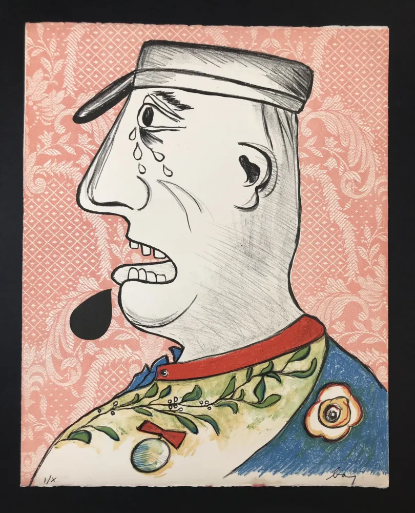 石版画 Baj - 7 Color lithographs ( complete folder )