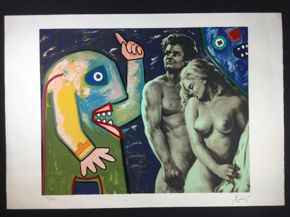 复数作品 Baj - Adamo e Eva