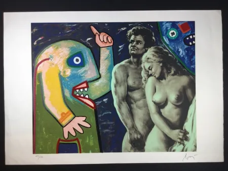 复数作品 Baj - Adamo e Eva